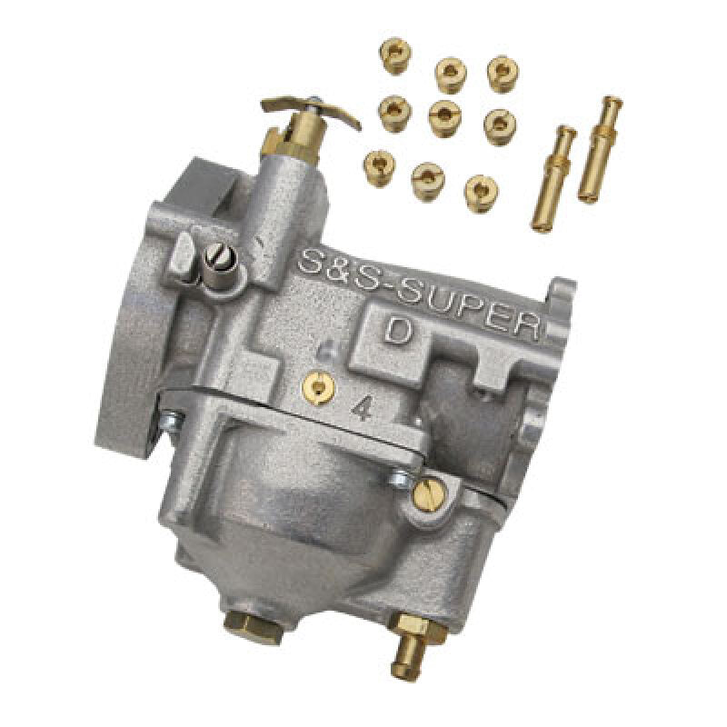 S&S Cycle 11-0112 Super D Carb w/ Extra Jets .033/.096 Assembly
