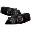 9028601 Xtune fits Pontiac 05-10 G6 OEM Style Headlights Black Smoke HD-JH-PG6