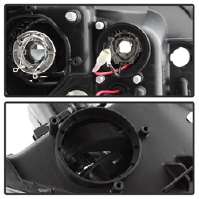 Spyder 5083937 fits Subaru 08-09 WRX Projector Headlights - HID Model Only - Bl