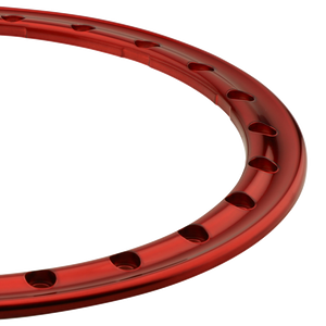 Method Wheels GR-10017-R Method Beadlock Ring - 17in Forged - Style 1 - Red