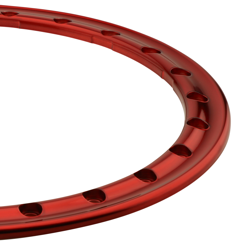 Method Wheels GR-10018-R Method Beadlock Ring - 18in Forged - Style 1 - Red