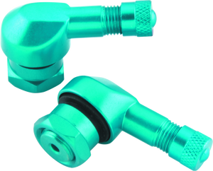 BikeMaster 151788 BikeMaster Valve Stem 2/Piece Pack Blue