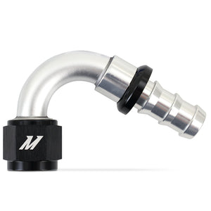 Mishimoto MMFT-PL-10120 120-Degree Push Lock Fitting -10AN