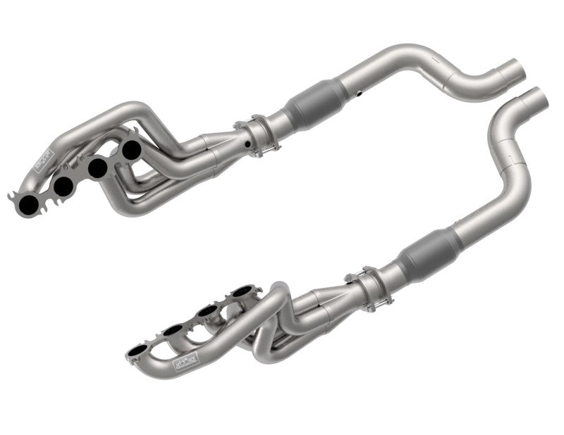 Kooks 1156H630 2020 Mustang GT500 5.2L 2in x 3in SS Headers w/GREEN Catted Connection Pipe