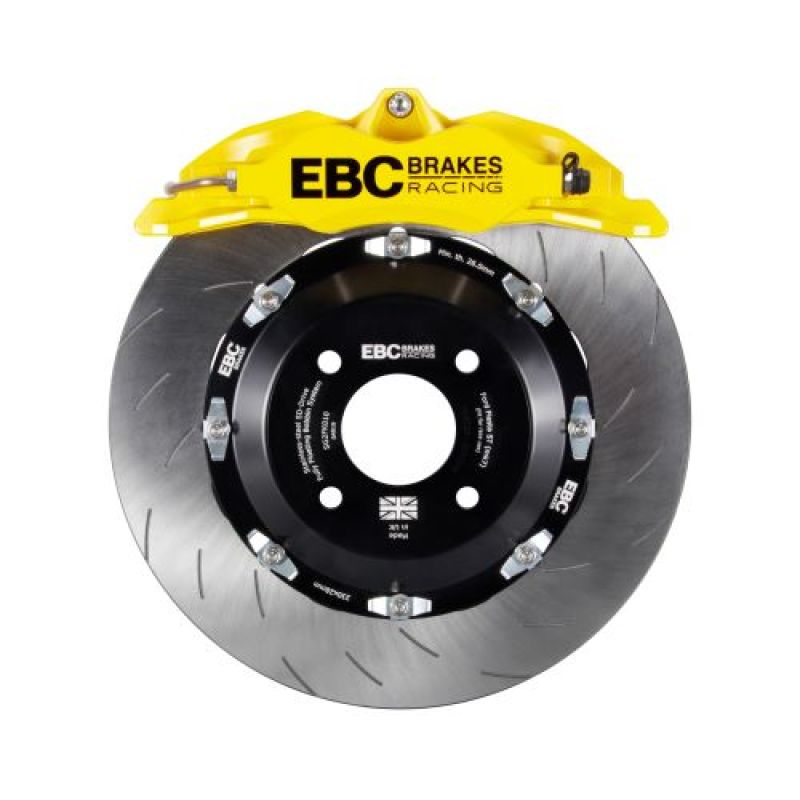 EBC BBK007YEL-1 Racing Ford Fiesta (Mk7) Yellow fits Apollo 15-17-4 Calipers 300mm Rotors Front Big Brake Kit