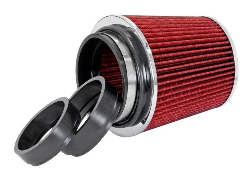 Spectre 8132 Adjustable Conical Air Filter 5-1/2in. Tall (Fits 3in. / 3-1/2in. / 4in. Tubes) - Red