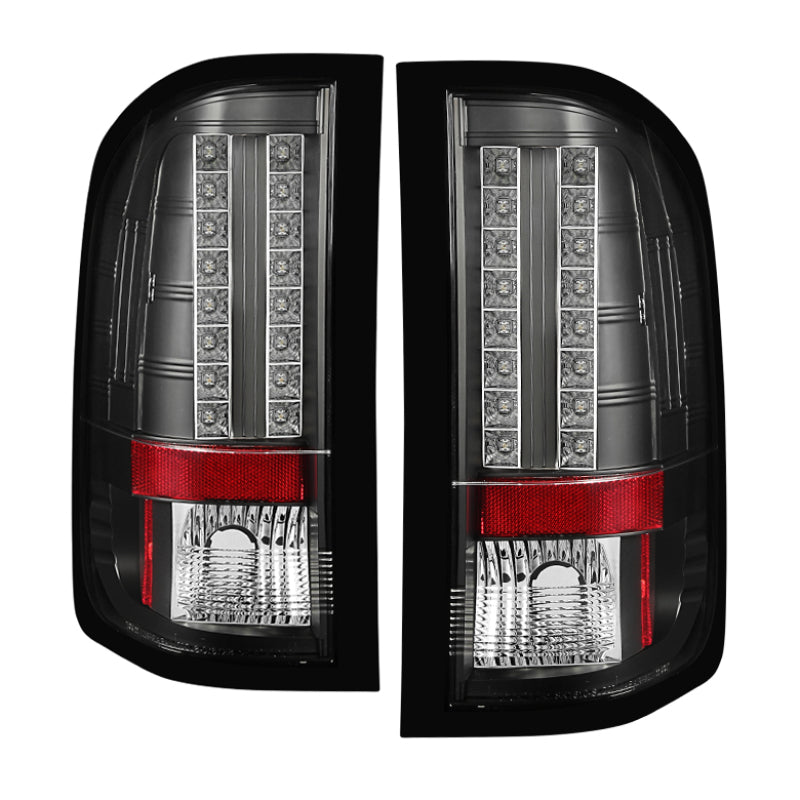 Spyder 5001771 fits Chevy 07-13 Silverado LED Tail Lights Blk ALT-YD-CS07-LED-B