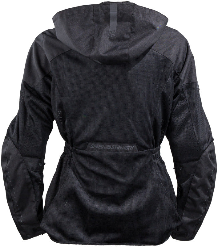 Speed and Strength 609915 Starstruck Mesh Jacket Black Womens - Large