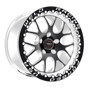 Weld  77HB7110N77F S77 17x11 / 5x120mm BP / 7.7in. BS Black Wheel (High Pad) - B