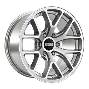 BBS TS-P 18x9in - 6x139.7 - 106.1 CB - ET12 - Satin Silver Wheel