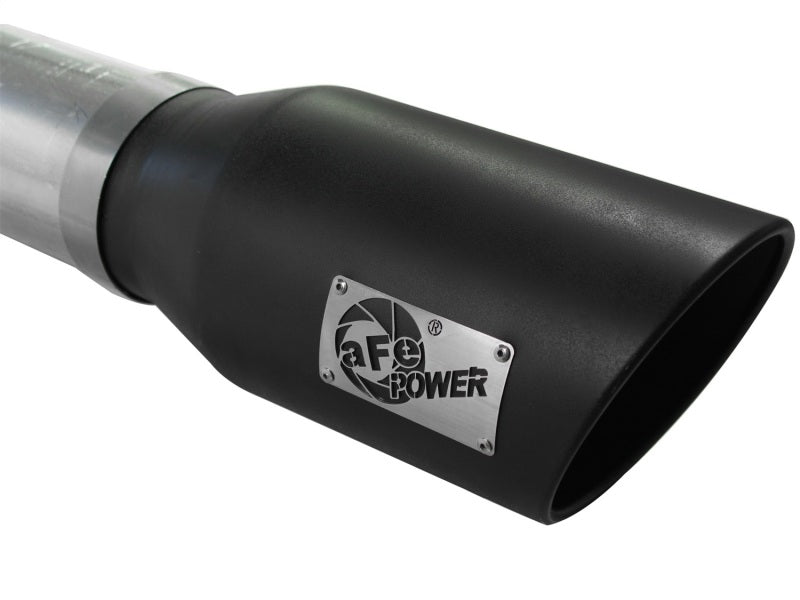 AFE 49-04041-B Exhaust 5in DPF-Back Al Steel 11-13 fits GM Diesel Trucks V8-6.6