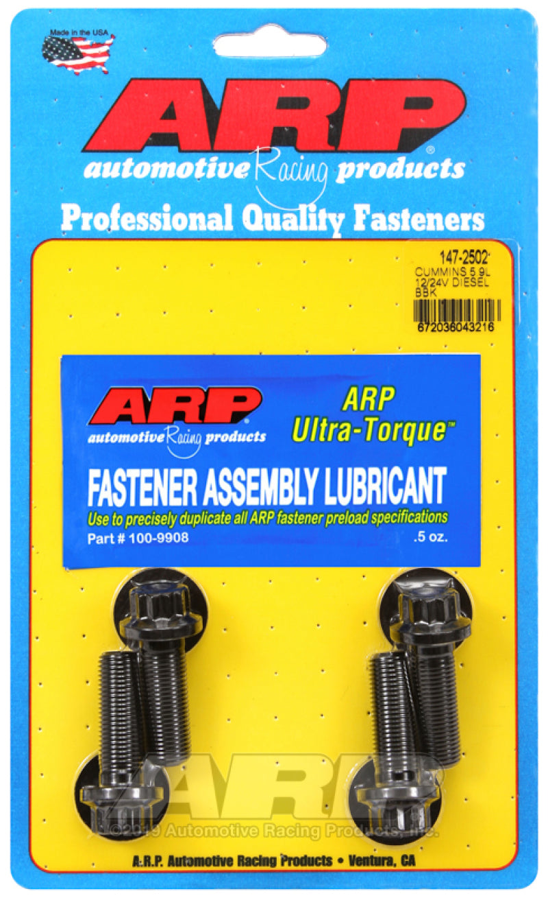 ARP 147-2502 fits Dodge Cummins 5.97L 12V/24V Balancer Bolt Kit