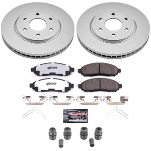 Power Stop 05-15 Nissan Frontier Front Z36 Coated Truck & Tow Brake Kit