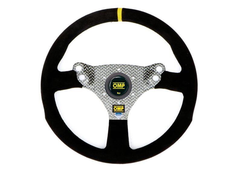 OMP OD0-2048-071 320 Hybrid S Flat Steering Wheel Black