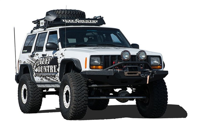 Tuff Country 43802KH 87-01 fits Jeep Cherokee 4x4 3.5in Lift Kit with Rear Leaf Springs (SX6000 Shocks)