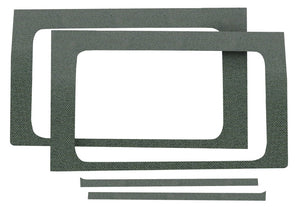 DEI  50269 fits Jeep 18-23 Wrangler JL 2-Door Boom Mat Rear Side Window Trim - 2