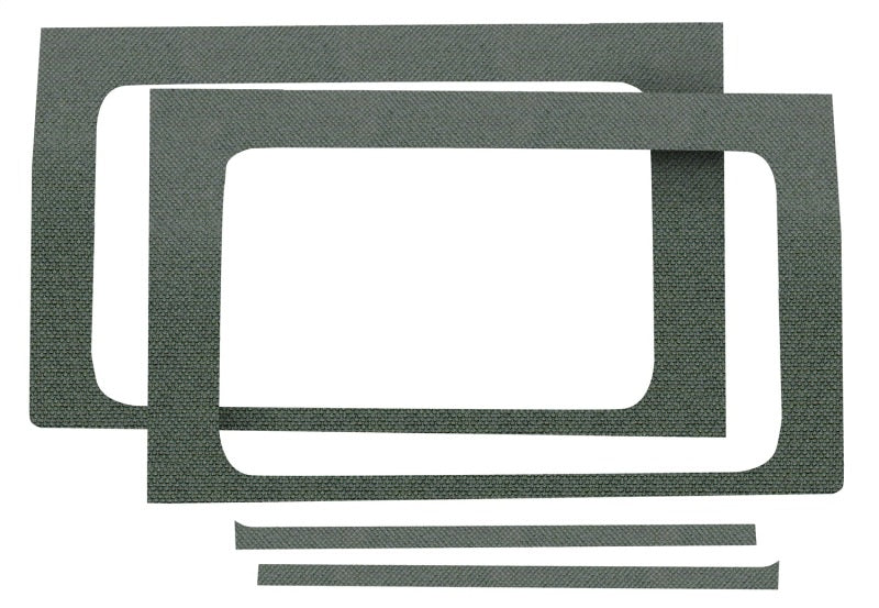 DEI  50269 fits Jeep 18-23 Wrangler JL 2-Door Boom Mat Rear Side Window Trim - 2