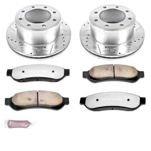 PowerStop K1798 36 07 fits Ford F-250 Super Duty Rear Z36 Truck & Tow Brake Kit