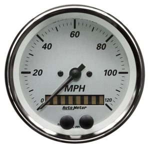 AutoMeter 1949 AutoMeter American Platinum Series 0-120MPH 3-3/8in. GPS Speedometer Gauge