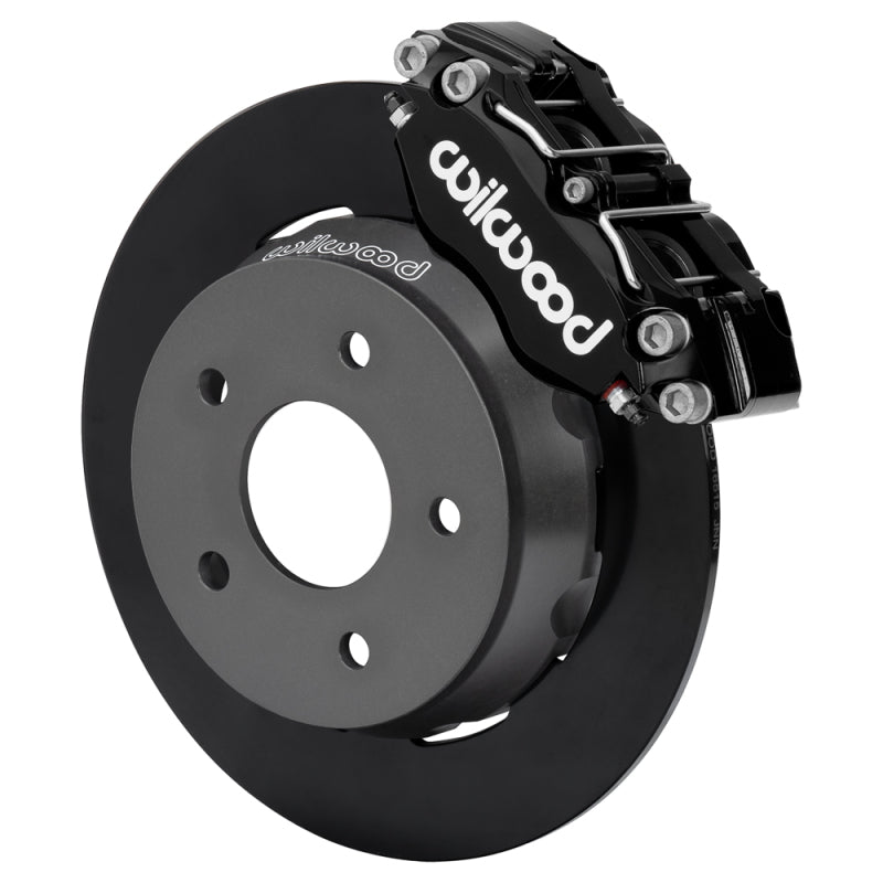 Wilwood 140-18059 22-24 Polaris RZR Turbo/ Pro R 5-Lug Front Big Brake Kit - Blk Powder Coat