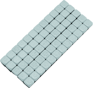 BikeMaster 152503 BikeMaster Square Wheel Weights Adhesive 1/4oz Silver