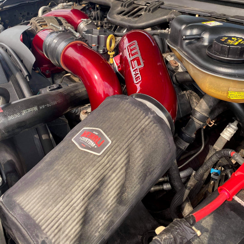 Wehrli 03-07 Ford Power Stroke 6.0L 4in Intake Kit - Sparkle Granny Smith