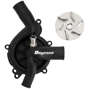 Boyesen WPK-60AB Supercooler Water Pump Cover and Impeller Kit Black