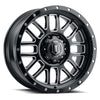 ICON 1220905556GBMW Alpha 20x9 5x150 16mm Offset 5.625in BS Gloss Black Milled Spokes Wheel