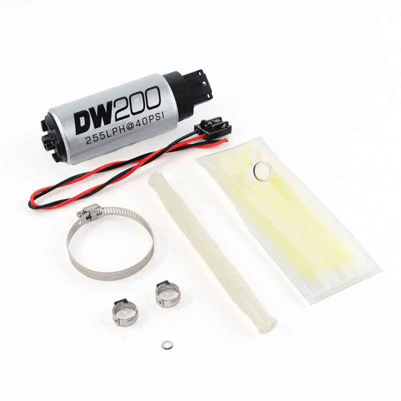 DeatschWerks 9-201-1031 92-95 fits BMW E36 325i DW200 255 LPH In-Tank Fuel Pump w/ Install Kit