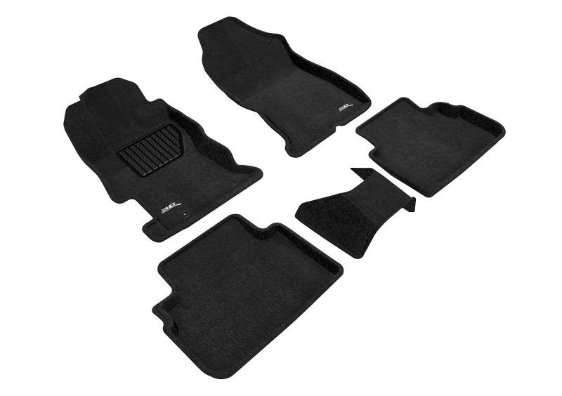 3D L1SB02204709 Maxpider 17-22 fits Subaru Impreza Elegant 1st 2nd Row - Floor Mat Set (Black)