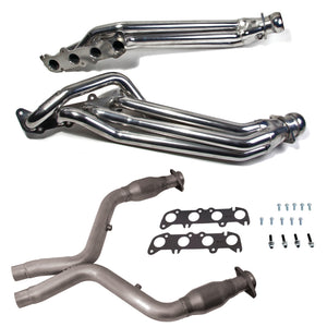 BBK 18562 16-20 fits Ford Mustang GT350 3in High Flow Catted Pipe Kit (For 18