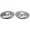PowerStop fits Genesis 19-21 G70 Front Evolution Drilled & Slotted Rotors - Pair