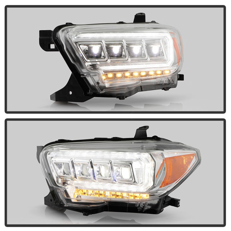Spyder 5088369 fits Toyota 16-20 Tacoma Halogen Model Only High-Power LED Headl