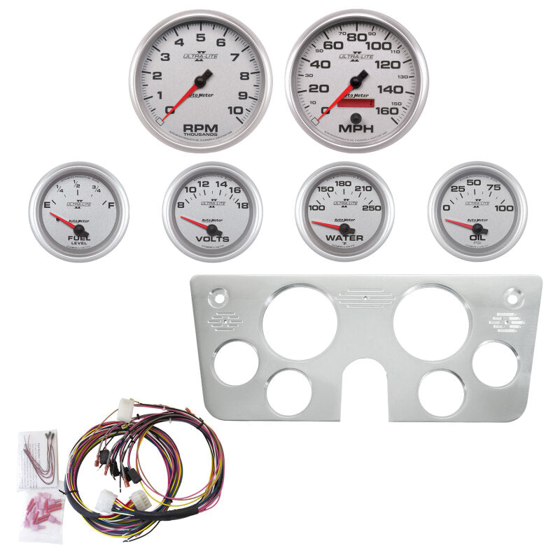 AutoMeter 7045-14 Autometer 67-72 Cheverolet Truck Direct Fit Dash Kit - ULTRA-LITE II