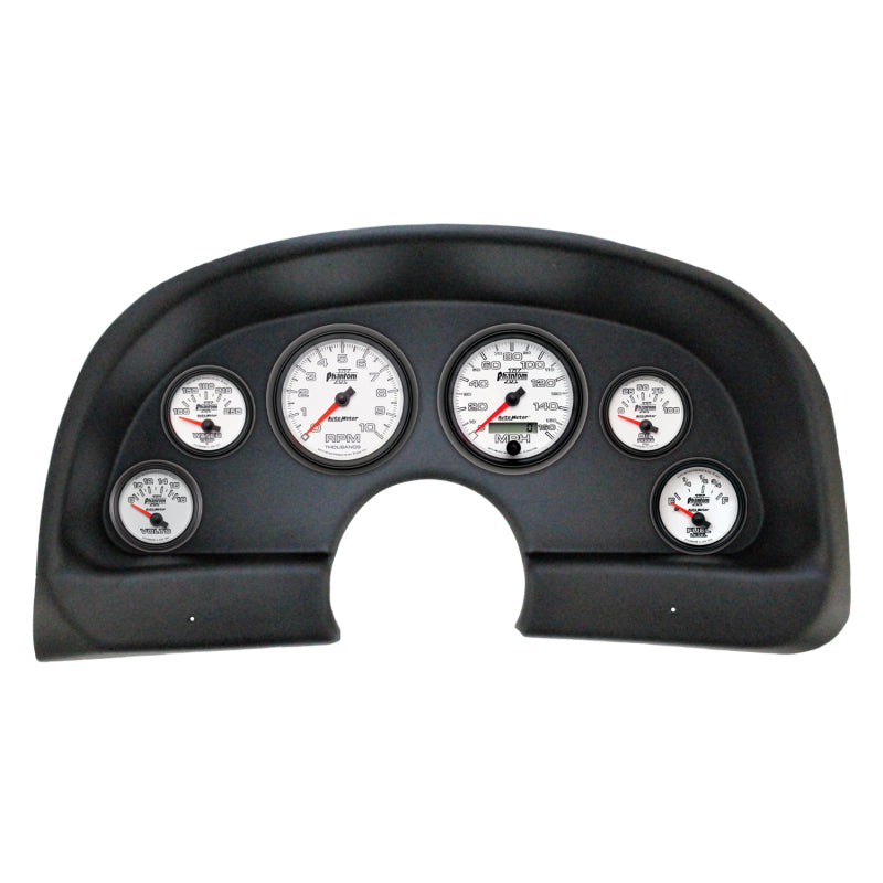 AutoMeter 2930-10 Autometer Phantom II Direct Fit Dash Kit 93-02 fits Chevy Camaro (2 x 3-3/8in. / 4 x 2-1/16in.)