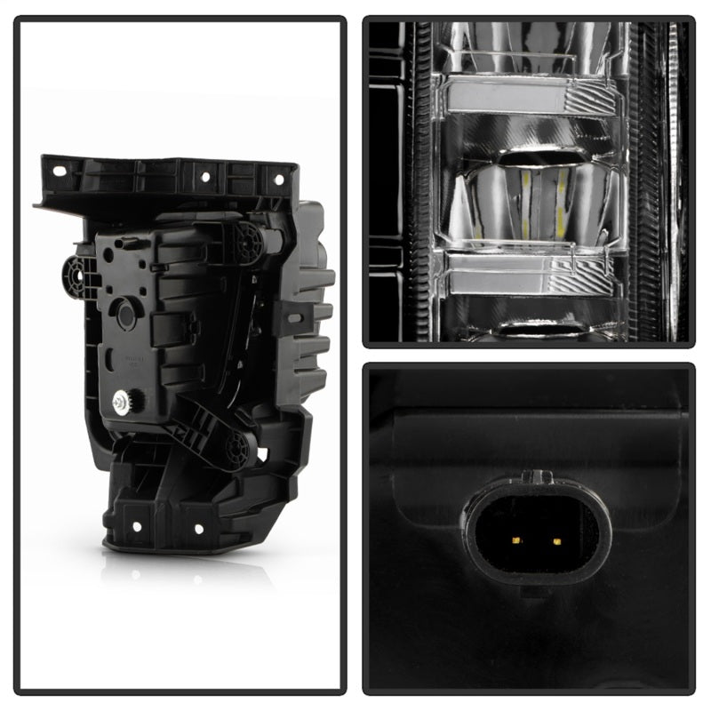 Spyder 9054013 2024+ fits Chevy Silverado 2500HD/3500HD OEM Style Full LED Fog