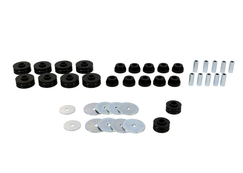 Whiteline W93447 fits Toyota 84-88 4Runner Body Mount Bushing Assembly Kit - Front/Rear