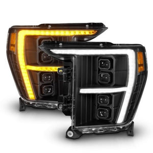 ANZO 111593X-L 21-23 fits Ford F-150 (w/Factory Halogen) Z-Series Full LED Proj Headlights - Driver Side ONLY