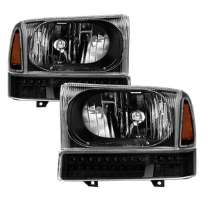 xTune 9035210 fits Ford F250 F350 Superduty Excursion 99-04 OEM Style Headlight