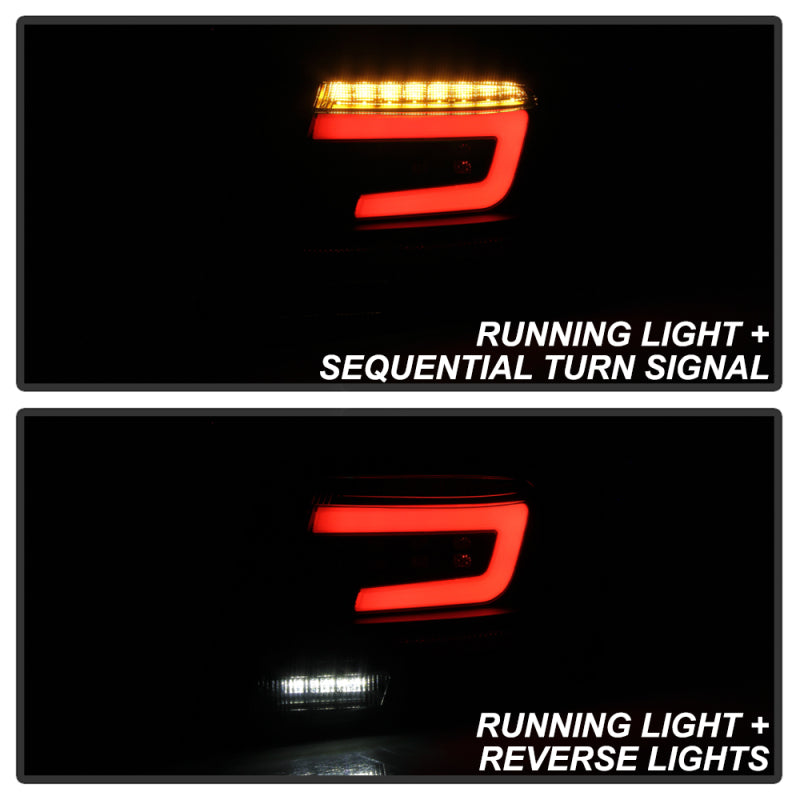 Spyder 5087980 fits Subaru 08-11 Impreza WRX 4DR LED Tail Lights - Black Smoke