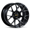 BBS REV7061BK RE-V7 19x10 5x120 ET22 PFS Gloss Black Wheel -82mm PFS/Clip Required