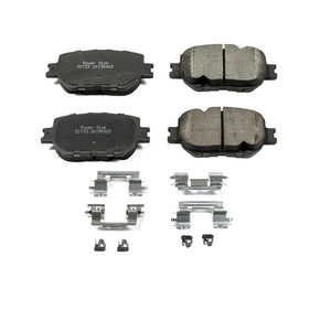 PowerStop 17 fits Lexus IS250 Front Z17 Evolution Ceramic Brake Pads w/Hardware