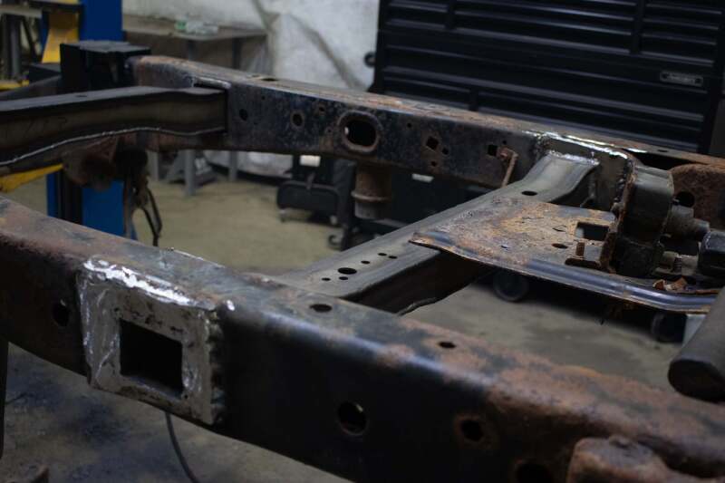 RustBuster RB7023 Forward Spare Tire Crossmember