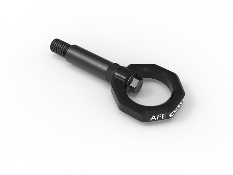 AFE 450-502001-B Control Front Tow Hook Black fits BMW F-Chassis 2/3/4/M