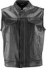 Kuryakyn 094399 Kuryakyn Leather By River Road Vandal Club Vest Black - Medium