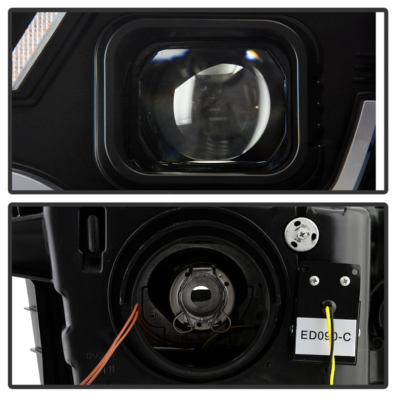 Spyder 10-13 Chevy Camaro Halogen Model Only - Black (PRO-YD-CCAM2010SI-SEQ-BK)