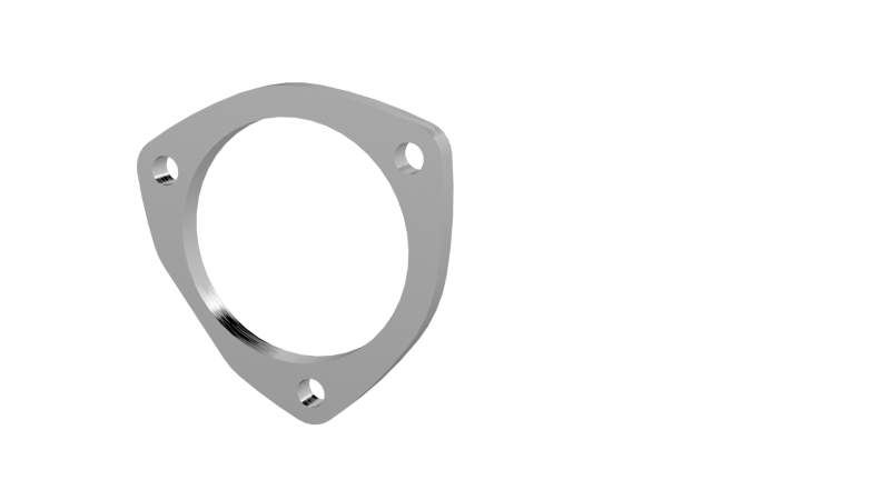 QTP 10350F 3.5in Weld-On QTEC 3 Bolt Flange