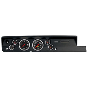 Autometer 67-69 Plymouth Cuda w/ Heat Direct Fit 6 Gauge Dash Kit (5in x2 & 2 1/16in x4)