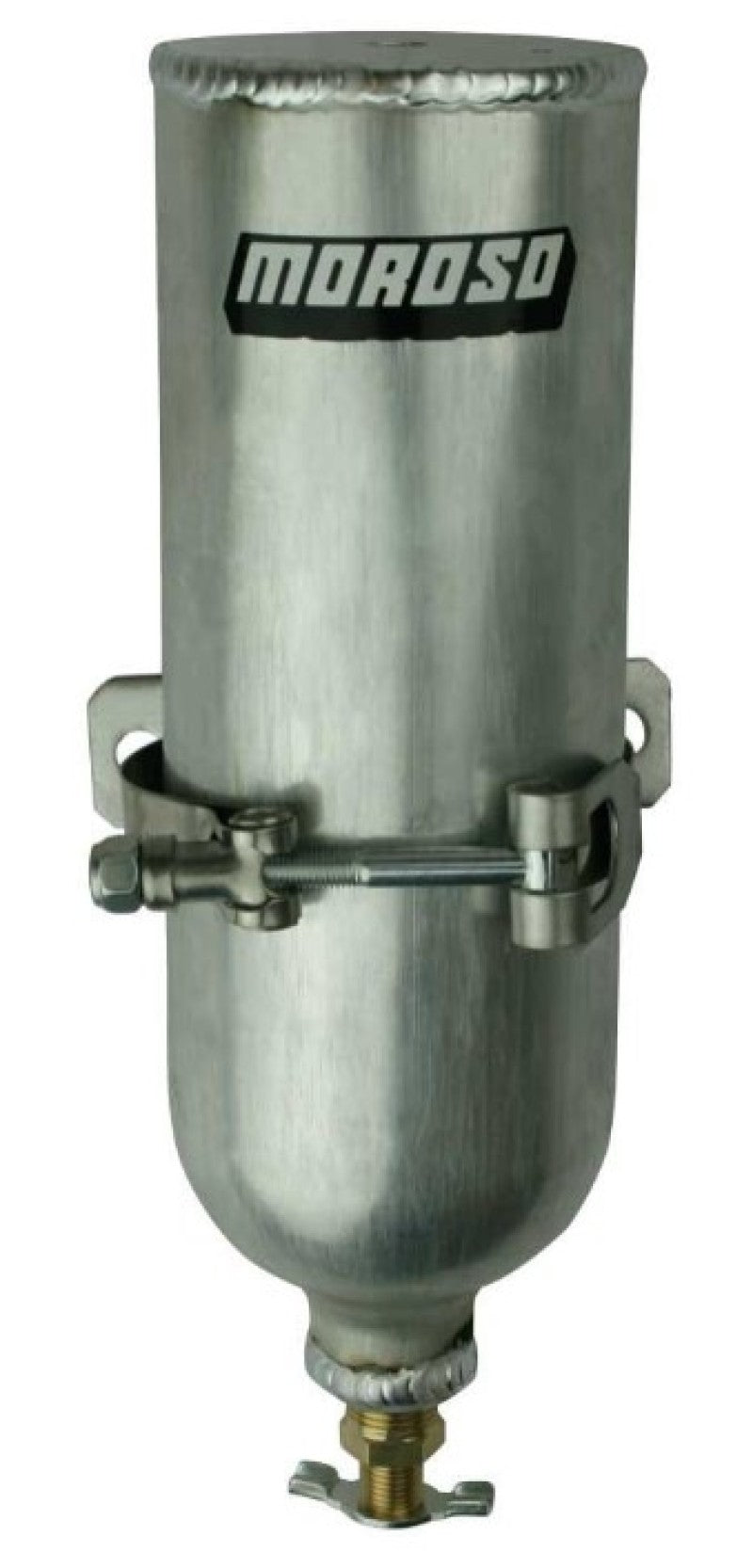 Moroso 63774 Coolant Neck Overflow Tank 3in Diameter x 9in Tall Aluminum