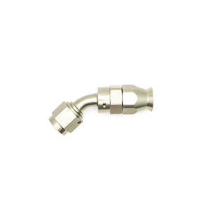 DeatschWerks 6-02-0851 6AN Female Swivel 45-Degree Hose End PTFE (Incl. 1 Olive